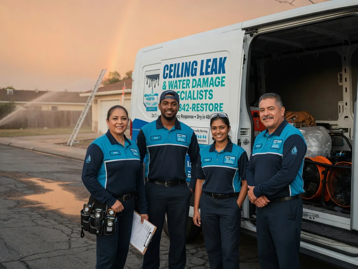 Ceiling Leak Cleanup company in Harveyville, KS
